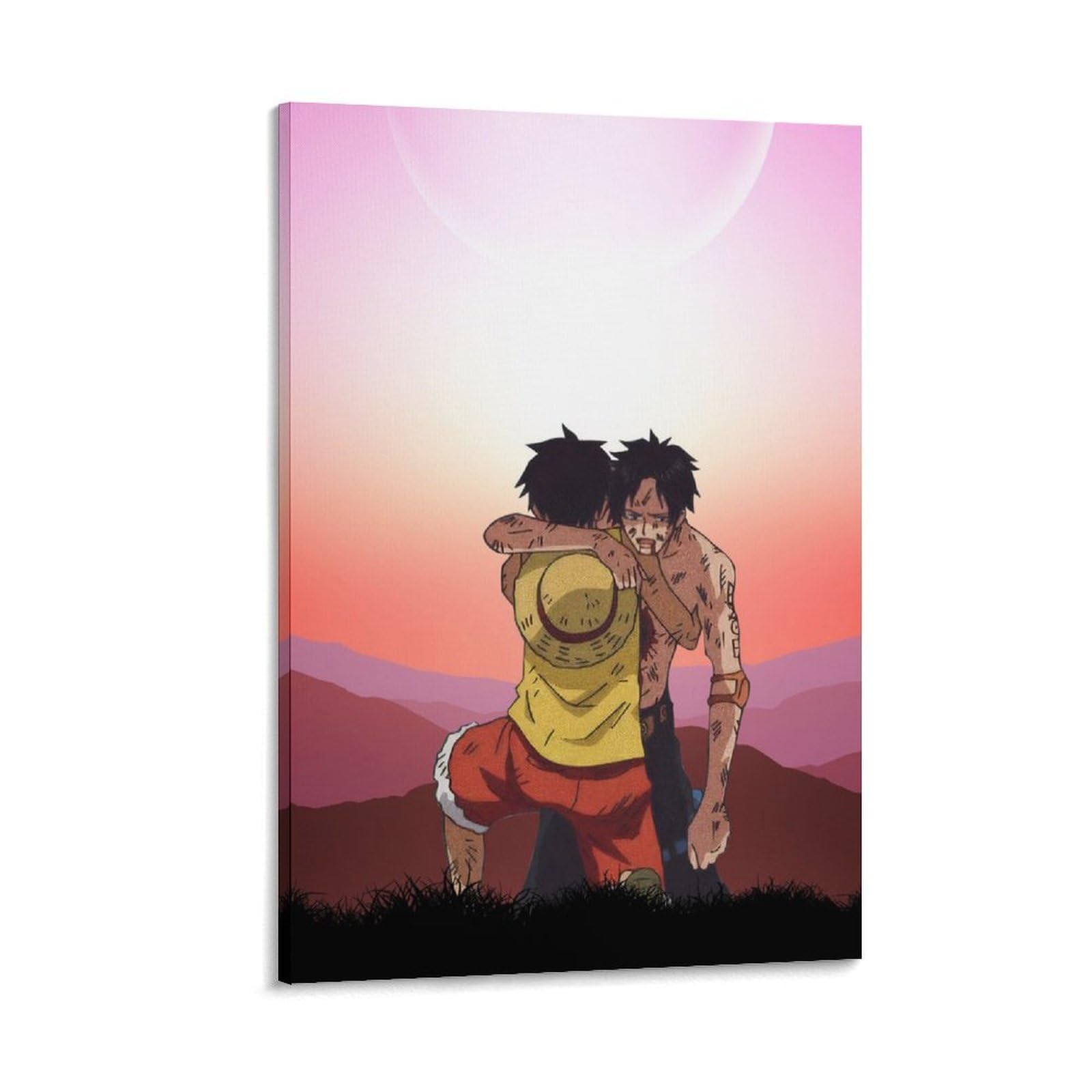 Amazon.co.jp: HDアニメポスター ルフィ エース ワンピース 2